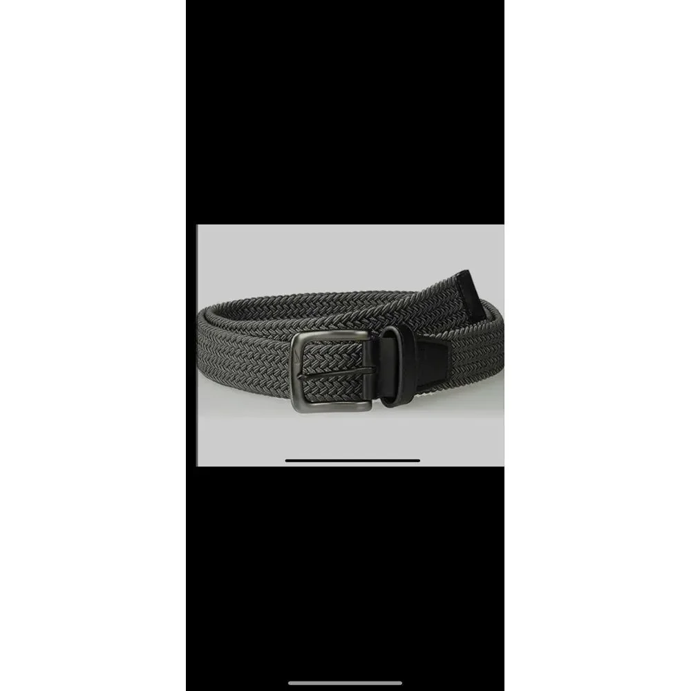 Nike Men's Woven Stretch Golf‎ Belt, Dark Smoke Gray Size 38-40